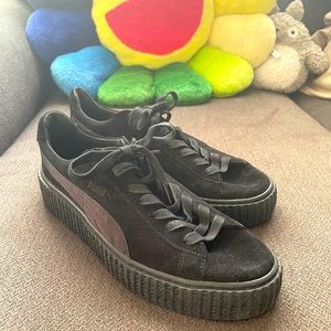 Puma x Fenty Creeper Suede All Black Men size 10
